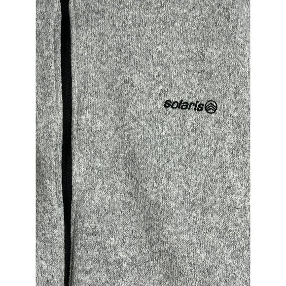 SOLARIS Grey Vest Mens XXL 2XL Outdoor Hiking Hunting Fishing - Picture 2 of 5